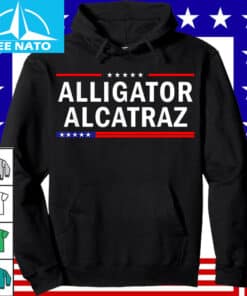 Patriotic Alligator Alcatraz Everglades FL EST 2025 Shirt3 1