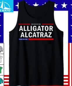 Patriotic Alligator Alcatraz Everglades FL EST 2025 Shirt4 1