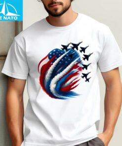 Patriotic Red White Blue Shirt2