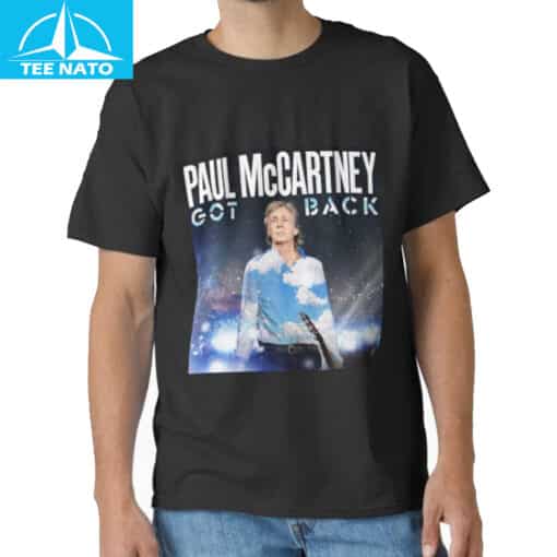 Paul McCartney Got Back Concert Graphic Shirt - Image 3