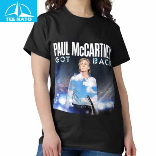 Paul McCartney Got Back Concert Graphic Shirt - Image 4
