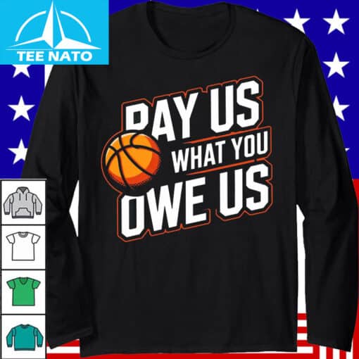 Pay Them What You Owe Them Support Women's Sports Shirt - Image 4