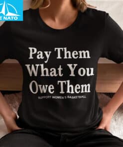 Pay Them What You Owe Them Womens Basketball Sports Shirt2