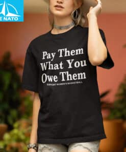 Pay Them What You Owe Them Womens Basketball Sports Shirt3