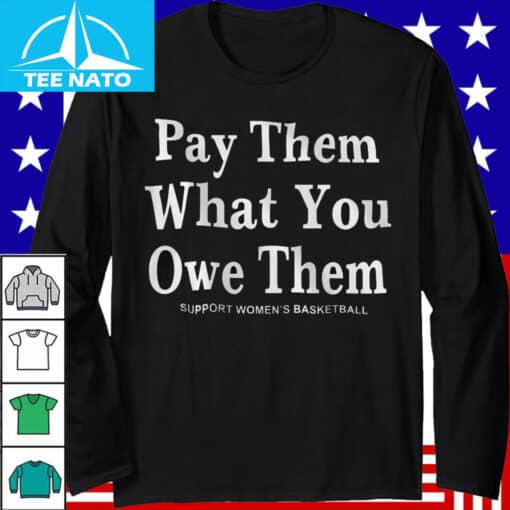 Pay Them What You Owe Them Women’s Basketball Sports Shirt - Image 5