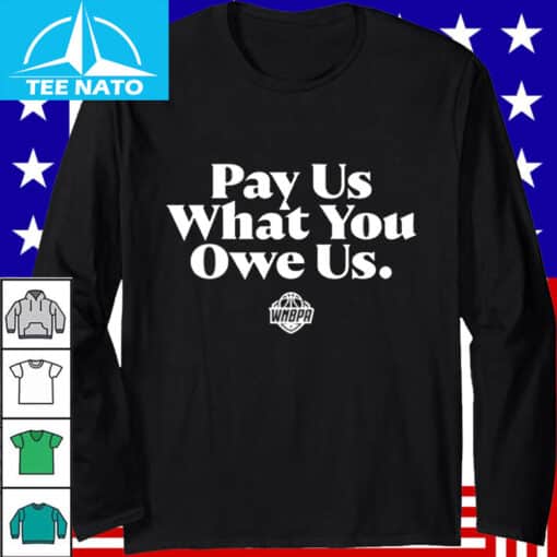 Pay Us What You Owe Us Caitlin Clark Shirt - Image 3