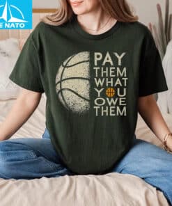 Pay Us What You Owe Us Retro Basketball Shirt2