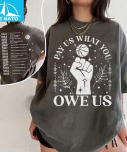 Pay Us What You Owe Us Shirt Womens Sports Shirt2