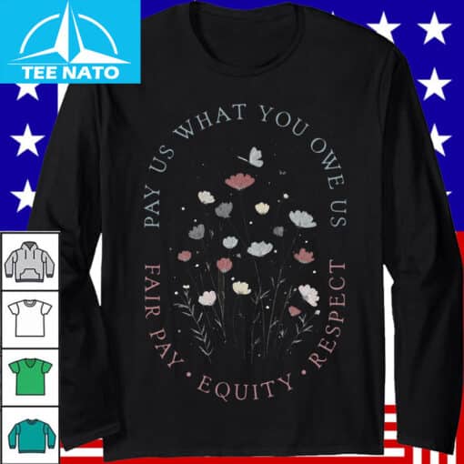 Pay Us What You Owe Us United Hands Shirt - Image 5