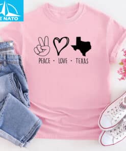 Peace Love Texas Support Shirt3
