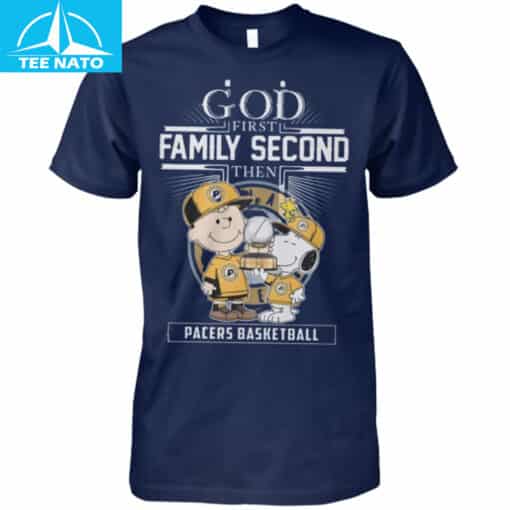 Peanuts Charlie Brown Snoopy Indiana Pacers Basketball Fan Shirt - Image 2