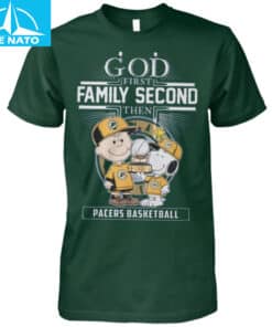 Peanuts Charlie Brown Snoopy Indiana Pacers Basketball Fan Shirt2