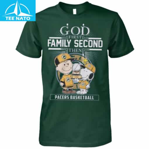 Peanuts Charlie Brown Snoopy Indiana Pacers Basketball Fan Shirt - Image 3