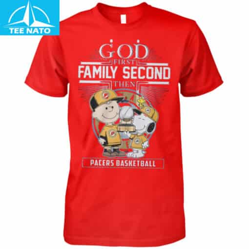 Peanuts Charlie Brown Snoopy Indiana Pacers Basketball Fan Shirt - Image 4