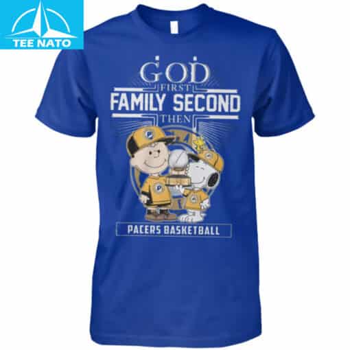 Peanuts Charlie Brown Snoopy Indiana Pacers Basketball Fan Shirt - Image 5
