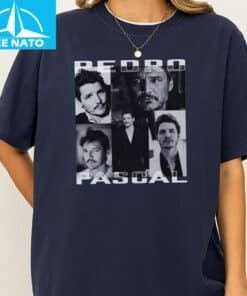 Pedro Pascal Actor Photo Collage Fan Shirt2