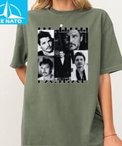 Pedro Pascal Actor Photo Collage Fan Shirt3