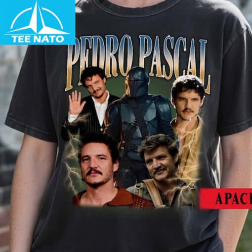 Pedro Pascal Vintage 2025 Shirt - Image 4