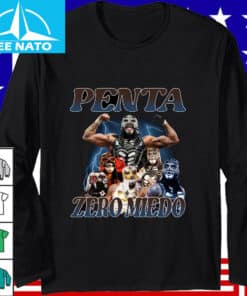 Penta Zero Miedo Lucha Libre Wrestler Collage Shirt2