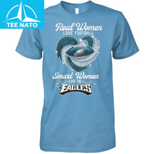 Philadelphia Eagles Real Women Love Football Shirt - Image 3