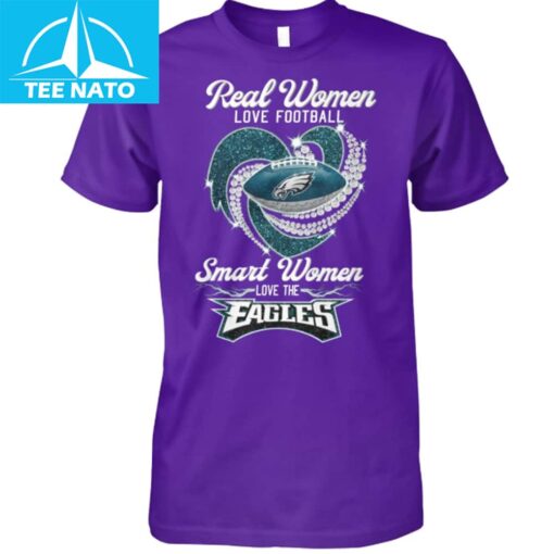 Philadelphia Eagles Real Women Love Football Shirt - Image 4