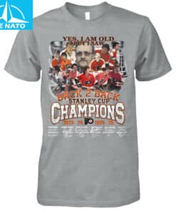 Philadelphia Flyers Back 2 Back Stanley Cup Champions 1973 74 1974 75 Shirt4
