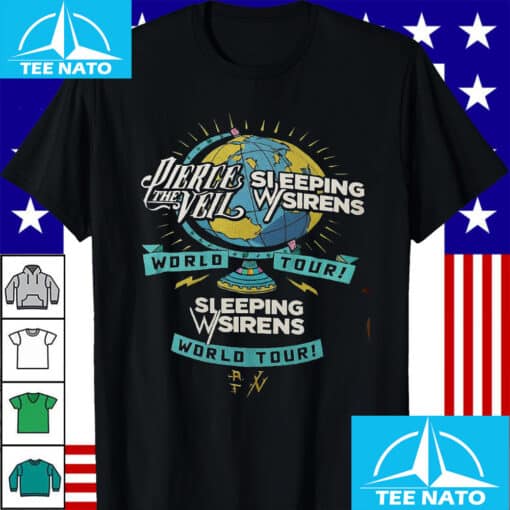 Pierce The Veil x Sleeping With Sirens Shirt - Image 4