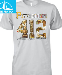 Pittsburgh 412 Sports Legends Photo Collage Shirt1