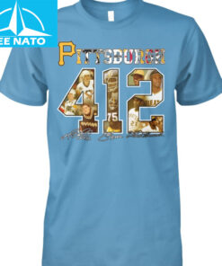 Pittsburgh 412 Sports Legends Photo Collage Shirt2