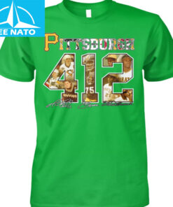 Pittsburgh 412 Sports Legends Photo Collage Shirt3