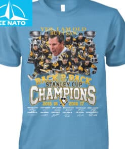 Pittsburgh Penguins Back 2 Back Stanley Cup Champions 2015 2017 Yes I Am Old But I Saw Shirt2