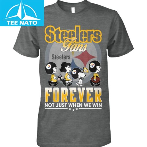 Pittsburgh Steelers Peanuts Forever Fan Shirt - Image 2