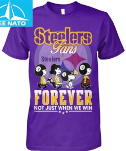 Pittsburgh Steelers Peanuts Forever Fan Shirt2