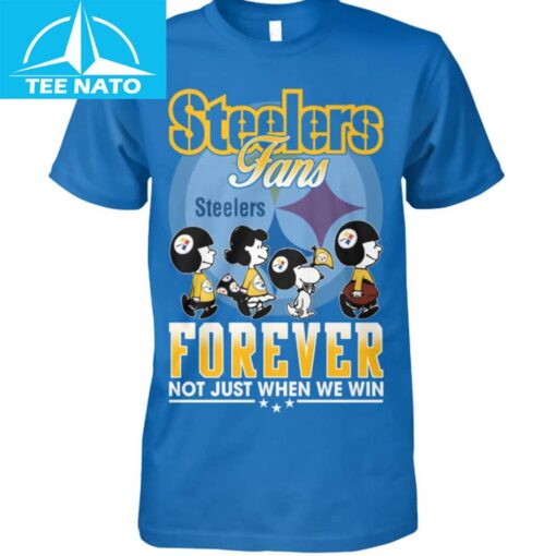 Pittsburgh Steelers Peanuts Forever Fan Shirt - Image 4