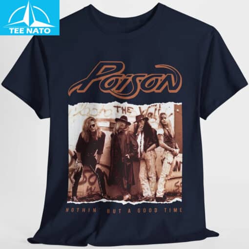 Poison 90s Band Shirt - Image 3