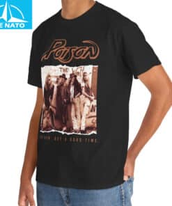 Poison 90s Band Shirt3