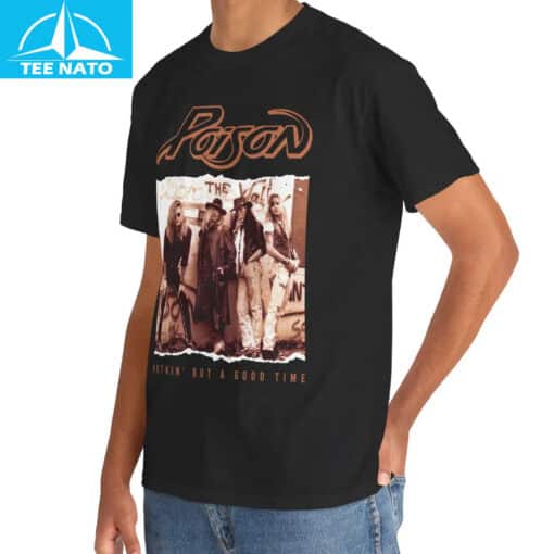 Poison 90s Band Shirt - Image 4