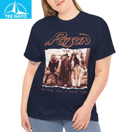 Poison 90s Band Shirt - Image 5