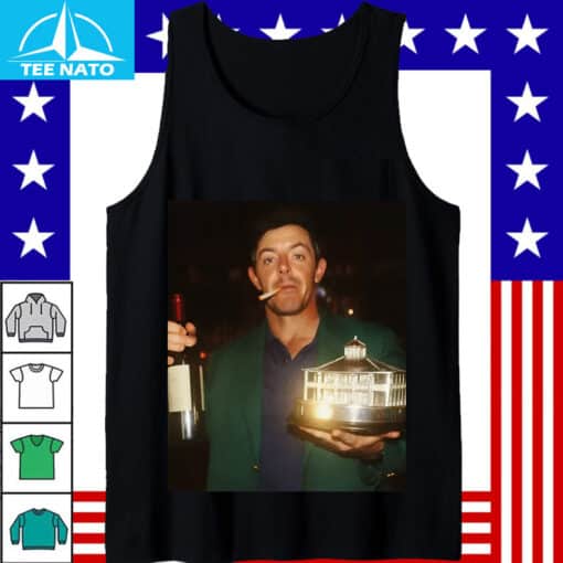 Pop Changer Rory McIlroy Masters Trophy Golf Shirt - Image 5