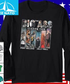 Post Malone Jelly Roll Tour 2025 Long Sleeve