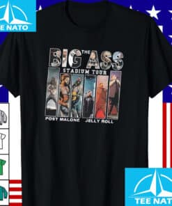 Post Malone Jelly Roll Tour 2025 T Shirt