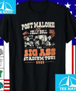 Post Malone Jelly Roll Tour 2025 Shirt