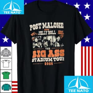 Post Malone Jelly Roll Tour 2025 Shirt 12 Post Malone Jelly Roll Tour 2025 T shirt