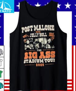 Post Malone Jelly Roll Tour 2025 tank top Shirt