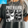 Post Malone Live Performance Photo Collage Graphic Shirt