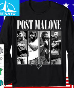 Post Malone Live Performance Photo Collage Graphic Shirt2