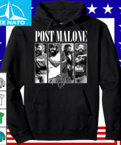 Post Malone Live Performance Photo Collage Graphic Shirt3