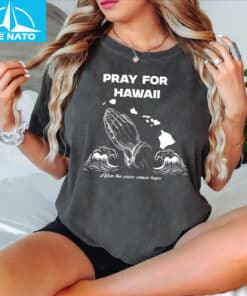 Pray For Hawaii After The Wave Comes Hope Graphic Shirt2