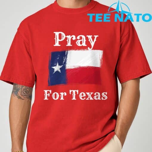 Pray For Texas Christians Shirt - Image 5