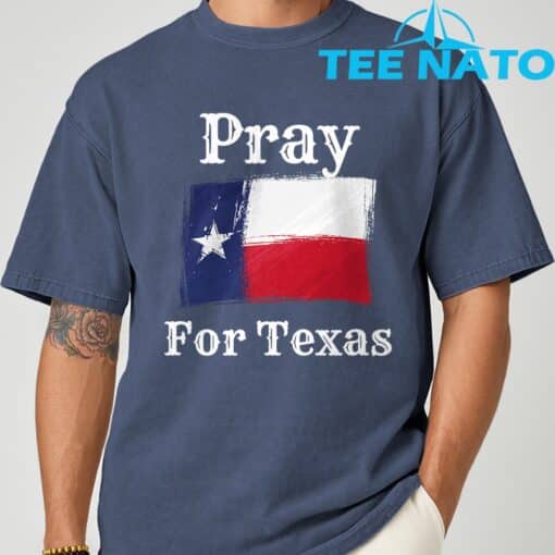 Pray For Texas Christians Shirt - Image 9